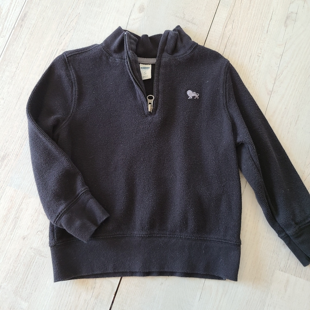 Boys Old Navy 1/4 zip pullover sweater